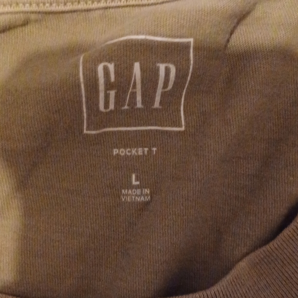 GAP Short Sleeve Cotton Short sleeve Pocket Tee - Picture 4 of 4